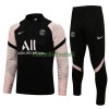 Paris Saint-Germain Ensemble Sweat d'Entraînement Quarter-Zip 21-22 Rose Noir Pour Homme